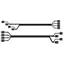 Intel 875mm kabelový kit Oculink 2U 8 port Switch (Left Drive Bay)