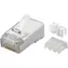 PremiumCord konektor RJ45 Cat6A univerzální, stíněný - 1ks