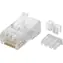 PremiumCord konektor RJ45 Cat6A univerzální - 1ks
