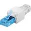 PremiumCord konektor RJ45 Cat6A univerzální - 1ks ( montáž bez nástroje )