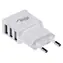 TRX Akyga USB nabíječka 220V (3x USB-A) bílá / 5V / 3.1A