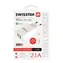 SWISSTEN SMART IC síťový adaptér 2x USB 2.1A POWER + datový kabel USB - Lightning MFi 1.2m bílá