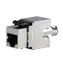 Solarix zařezávací keystone CAT5E STP / konektor RJ45 / stíněný