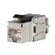 Solarix rychlozařezávací keystone CAT5E STP / konektor RJ45 / stíněný