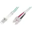DIGITUS Fiber Optic Patch Cord LC na SC Multimode 50&125 µ 5m / OM3 / Duplex