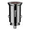 Baseus Circular USB nabíječka do auta černá / 30W / QC 3.0 / 2x USB-A / do autozapalovače