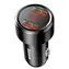 Baseus Magic Dual QC USB nabíječka do auta / 45W / 2x USB-A / QC 3.0 / 6A / LED displej / černá