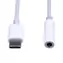 PremiumCord Převodník USB-C na audio konektor jack 3.5mm female 10cm