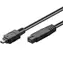 PremiumCord Firewire 1394B kabel 9pin-4pin 1.8m