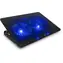 CONNECT IT FrostBreeze černá / Chladicí podložka pro notebook 15.6" / regulace rychlosti / LED podsvícení 