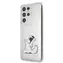Karl Lagerfeld PC&TPU Choupette Eats Kryt pro Samsung Galaxy S21 Ultra transparentní