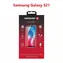 SWISSTEN FULL GLUE COLOR FRAME CASE FRIENDLY sklo pro SAMSUNG G991 GALAXY S21 černá