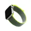 FIXED Nylon Strap Nylonový řemínek pro Apple Watch 40mm & Watch 38mm tmavě limetková
