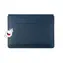 FIXED Oxford Kožené pouzdro pro Apple MacBook 12" modrá