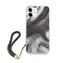 GUESS TPU Marble Zadní Kryt pro Apple iPhone 12 mini šedá