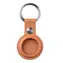 Tactical Airtag Beam Leather pouzdro pro Apple Airtag hnědá