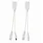 Gembird PP12-POE-0.15M-W UTP pasivní PoE adaptér kit / bez adaptéru / 2x PoE adaptér