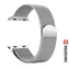 SWISSTEN Milánský tah řemínek pro Apple Watch 38/40/41mm stříbrná