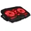 CONNECT IT FrostWind černá / Chladicí podložka pro notebook 15.6" / regulace rychlosti / LED podsvícení