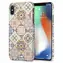 Rozbaleno - Spigen Liquid Crystal Shine pattern zadní kryt pro Apple iPhone X vzor / rozbaleno