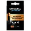 DURACELL - Optimum alkalická baterie mikrotužková AAA 4 ks