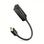 AXAGON RVDM-HI14N miniDP - HDMI adaptér M-F černá / 15 cm / 4K/30Hz