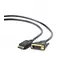 Gembird CC-DPM-DVIM-1M kabel DP na DVI 1m černá / 1x DisplayPort (M) / 1x DVI 24+1 (M)