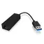 Icy box IB-AC501a Adaptér USB 3.0 - Ethernet černá