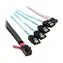 SilverStone SST-CPS05-RE kabel SAS mini 36-pin > 4x SATA 50cm černá / 12Gb/s / SFF-8643 / SGPIO