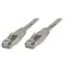 MicroConnect CAT5e F/UTP 0.5m CCA šedá / PVC / AWG 26/7 / CCA