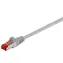 MicroConnect CAT6 F/UTP 0.5m CCA šedá / PVC