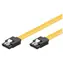 MicroConnect Propojovací kabel SATA 7pin - SATA 7pin 0.3m žlutá / SATA III
