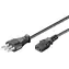 MicroConnect Power Cord Italy typ L - C13 1.8m černá