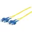 MicroConnect Optical Fibre Cable SC/SC Singlemode duplex OS2 0.5m žlutá