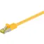 MicroConnect CAT7 S/FTP Patch Cord 15m žlutá / LSZH