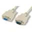 MicroConnect sériový kabel RS-232, D-SUB 9-pin (M) - D-SUB 9-pin (F) 30m béžová