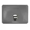Karl Lagerfeld Saffiano Ikonik Computer Sleeve 16" stříbrná
