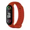 FIXED Silikonový řemínek Strap pro Xiaomi Band 7/Mi Band 6/Mi Band 5 červená