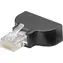 Goobay Terminal Block / konektor RJ45 male (8P8C) pro připojení vodičů na šroubky
