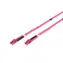 DIGITUS Fiber Optic Patch Cord / LC to LC Multimode 50 125 µ 2 m / Duplex