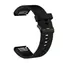FIXED Silicone Strap Silikonový řemínek pro Garmin QuickFit 20mm černá