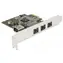 Delock PCI Express Karta - 3 x externí FireWire B + 1 x interní FireWire A