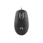 Natec Hawk černá / Laserová myš / USB / 1000 DPI / 3 tlačitka