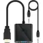 Goobay 68793 adaptér HDMI na VGA černá