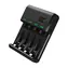 Green Cell GC VitalCharger Household battery / nabiječka baterií / až 4 baterie AAA nebo AA / USB