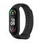 FIXED Silicone Strap Silikonový řemínek pro Xiaomi Band 7 & Mi Band 6 & Mi Band 5 černá