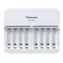 Panasonic BQ-CC63E Eneloop Smart nabíječka / pro AA x 1-8 Baterií a AAA x 1-8 Baterií