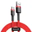 Baseus CAMKLF-B09 Kabel USB-A (M) - Micro USB (M) 1 m červená