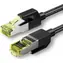 Ugreen NW150 Cat 7 F/FTP Ethernet RJ45 1 m černá / opletený