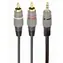 Gembird CCA-352-1.5M Redukce jack 3.5mm - 2xRCA 1.5m / Pozlacené konektory